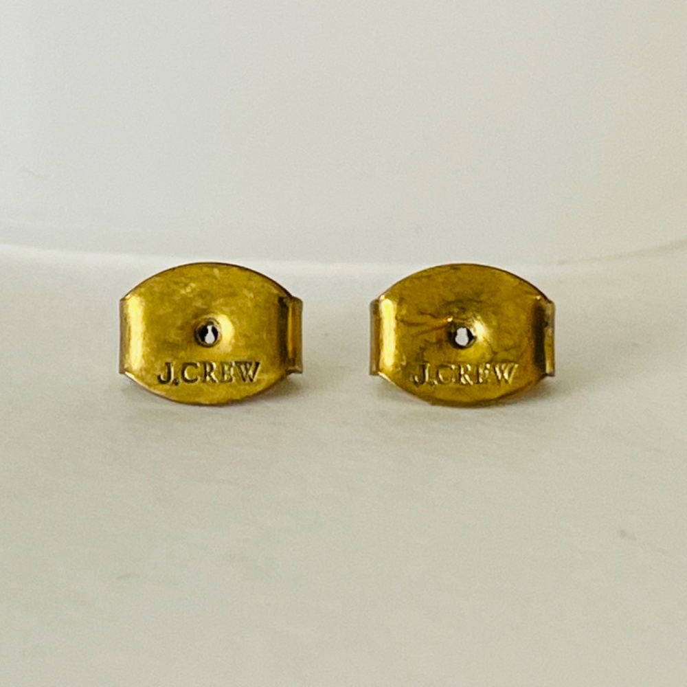 J. Crew Brasstone Multicolor Beaded Drop Earrings - Picture 3 of 5
